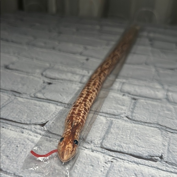 Vintage Inspired 20” Wooden Wiggle Toy Snake NEW IN PACKAGE Snake Toy - Picture 1 of 13